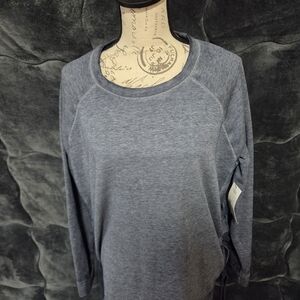 a.n.a Women's Heather Gray Sweatshirt